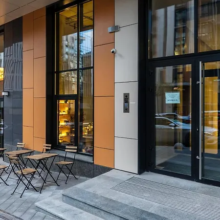 Premium Lux Apartments: French Quarter Studio with Spa Bath Kyiv Exterior photo
